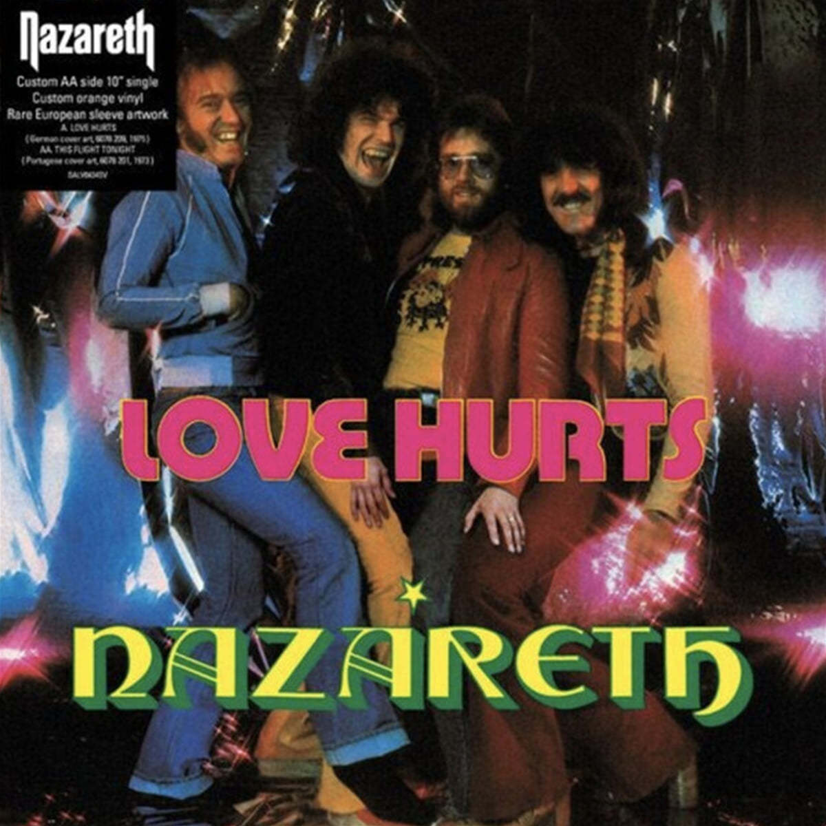 Nazareth (나자레스) - Love Hurts [10인치 오렌지 컬러 LP]