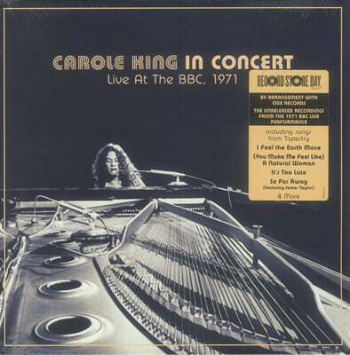 Carole King — In Concert (Live at the BBC, 1971) 앨범 커버