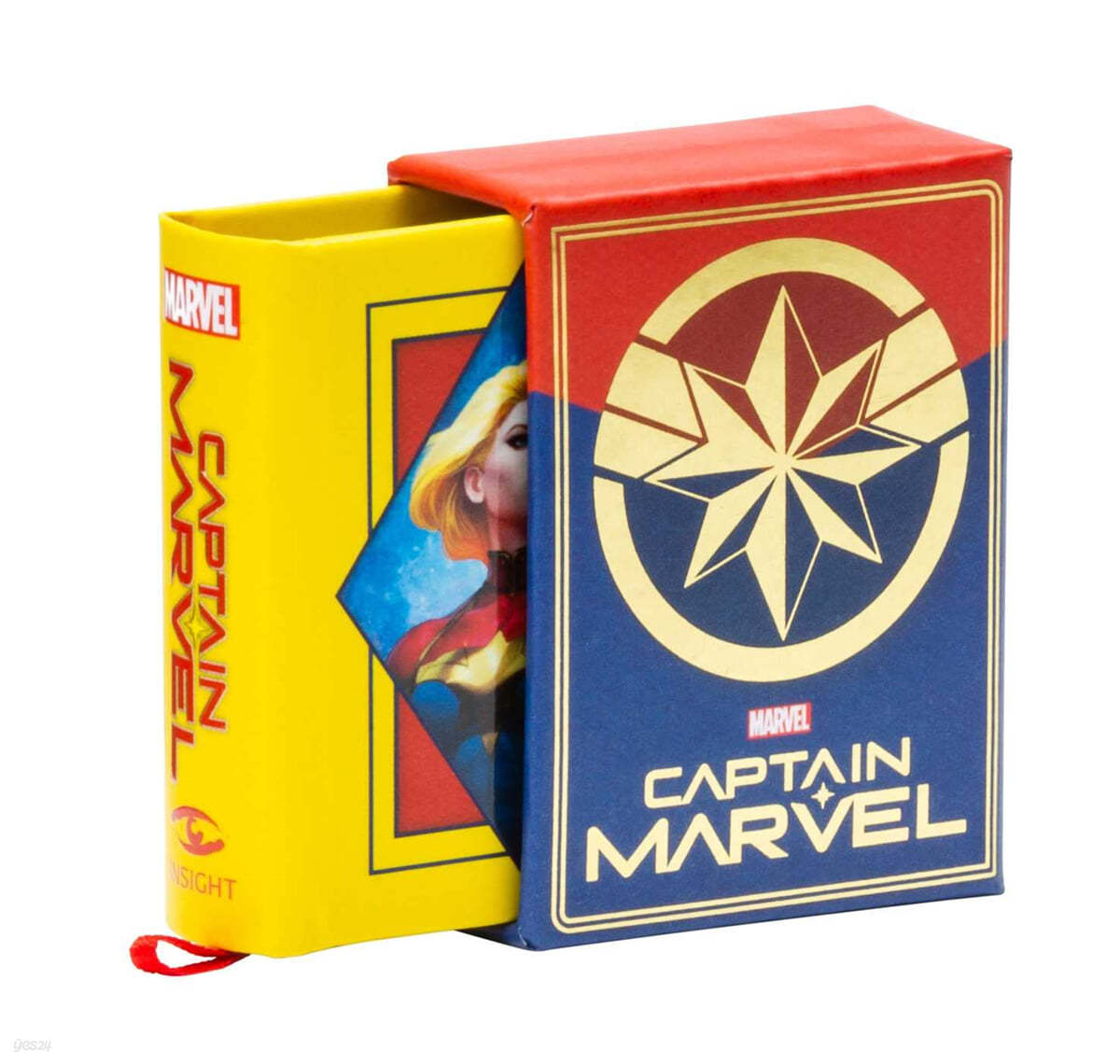 Captain Marvel: The Tiny Book of Earth&#39;s Mightiest Hero: (Art of Captain Marvel, Carol Danvers, Official Marvel Gift)