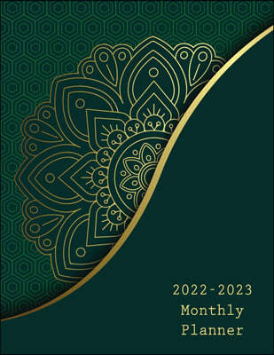 2022-2023 Monthly Planner: 24 Months Calendar Calendar with Holidays 2 Years Daily Planner Appointment Calendar Weekly Planner 2 Years Agenda