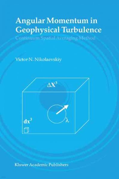 Angular Momentum in Geophysical Turbulence: Continuum Spatial Averaging Method