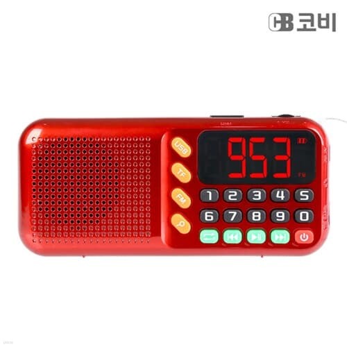 COBY 휴대용 효도 라디오 HYO88