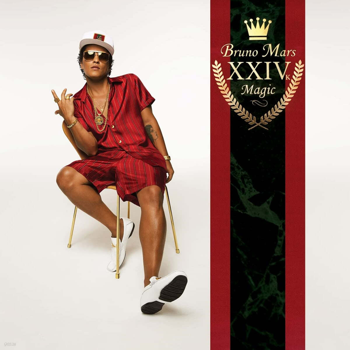 Bruno Mars (브루노 마스) - 3집 24K Magic [골드 컬러 LP] 