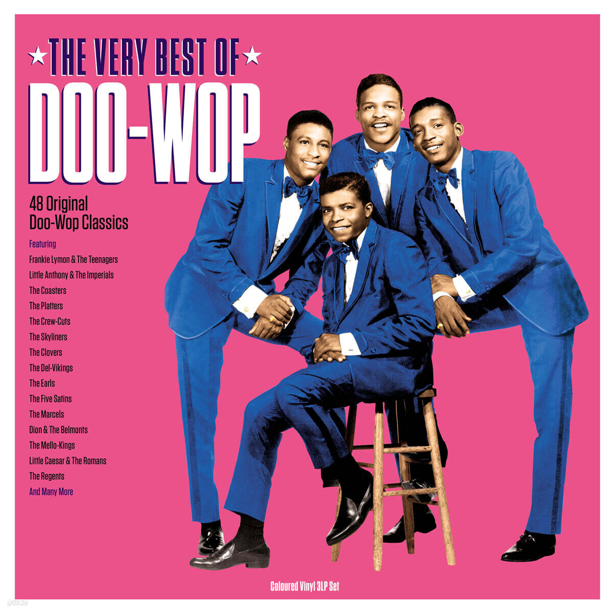 인기 두왑 모음집 (The Very Best Of Doo-Wop) [핑크 컬러 3LP]