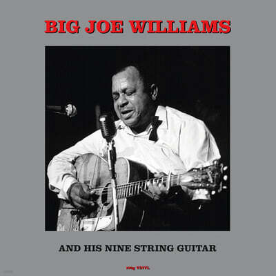 Big Joe Williams — Big Joe Williams And His Nine String Guitar 앨범 커버