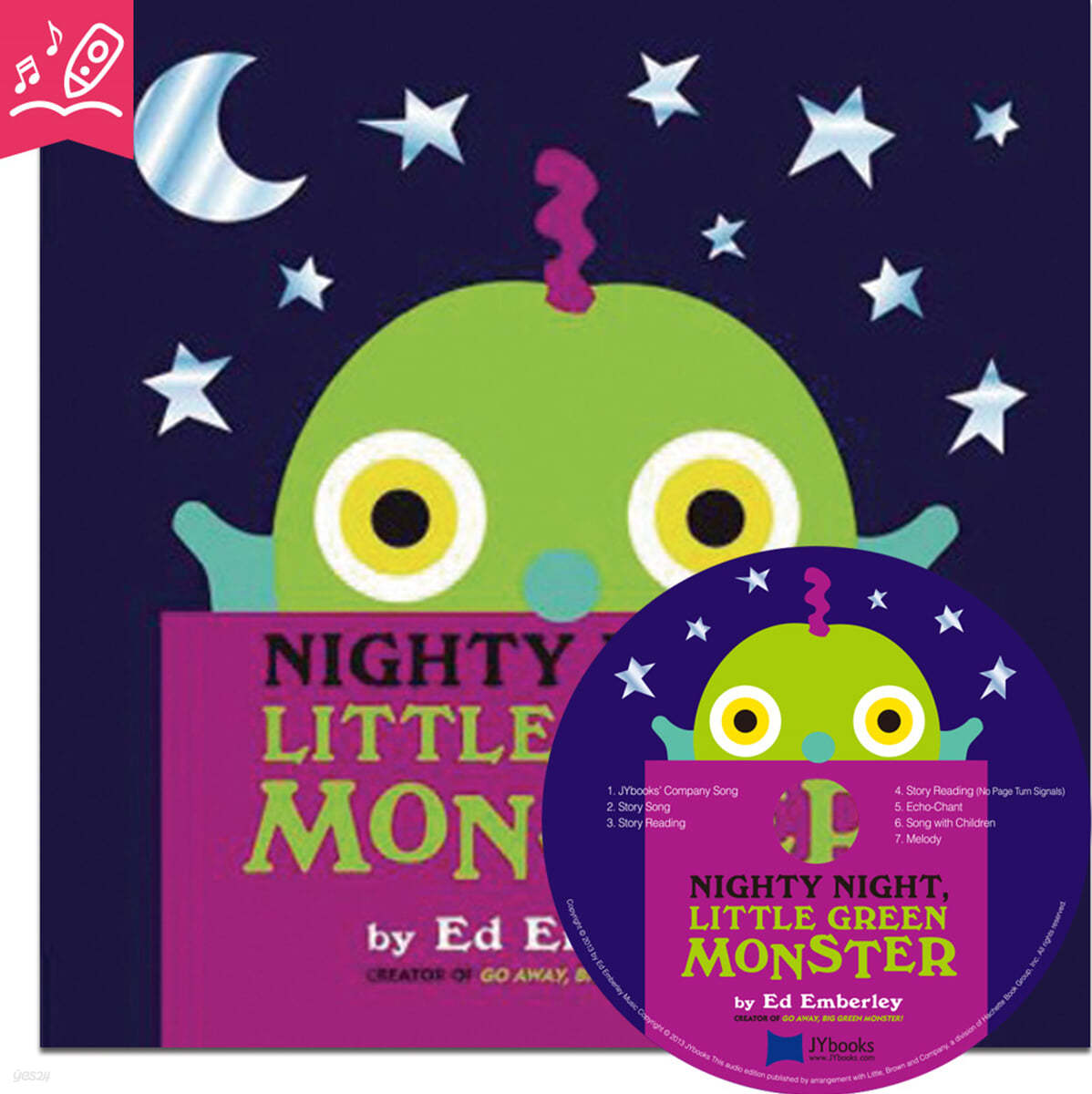 [노부영 세이펜] Nighty Night, Little Green Monster  (원서 & CD)