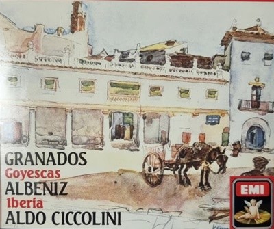 Granados (그라나도스) :  Goyescas - Iberia - Aldo Ciccolini  (2cd)(독일발매)
