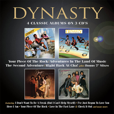 Dynasty - Your Piece Of The Rock/Adventures In The Land Of Music/The Second Adventure/Right Back At Cha! (4 On 3CD)