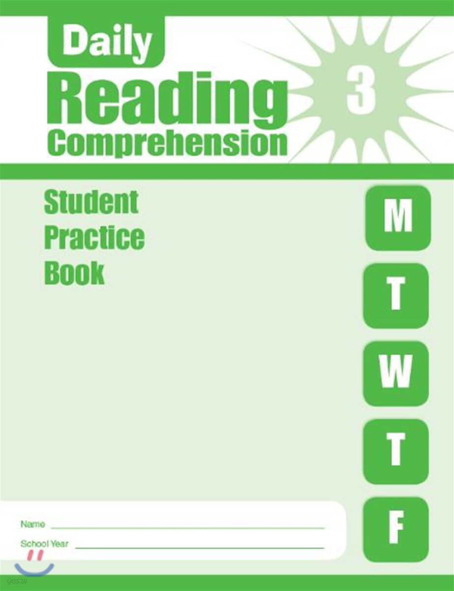 Daily Reading Comprehension Grade 3 : Student Practice Book (2018 ver. 신판)