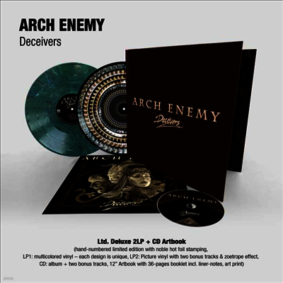 Arch Enemy — Deceivers (Artbook Edition) 앨범 커버