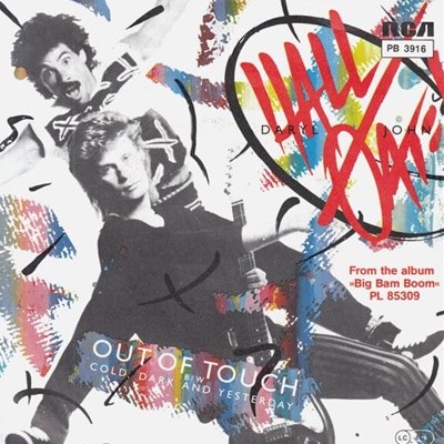 [중고 LP] Hall & Oates - Out Of Touch (7Inch Vinyl) (EU 수입)