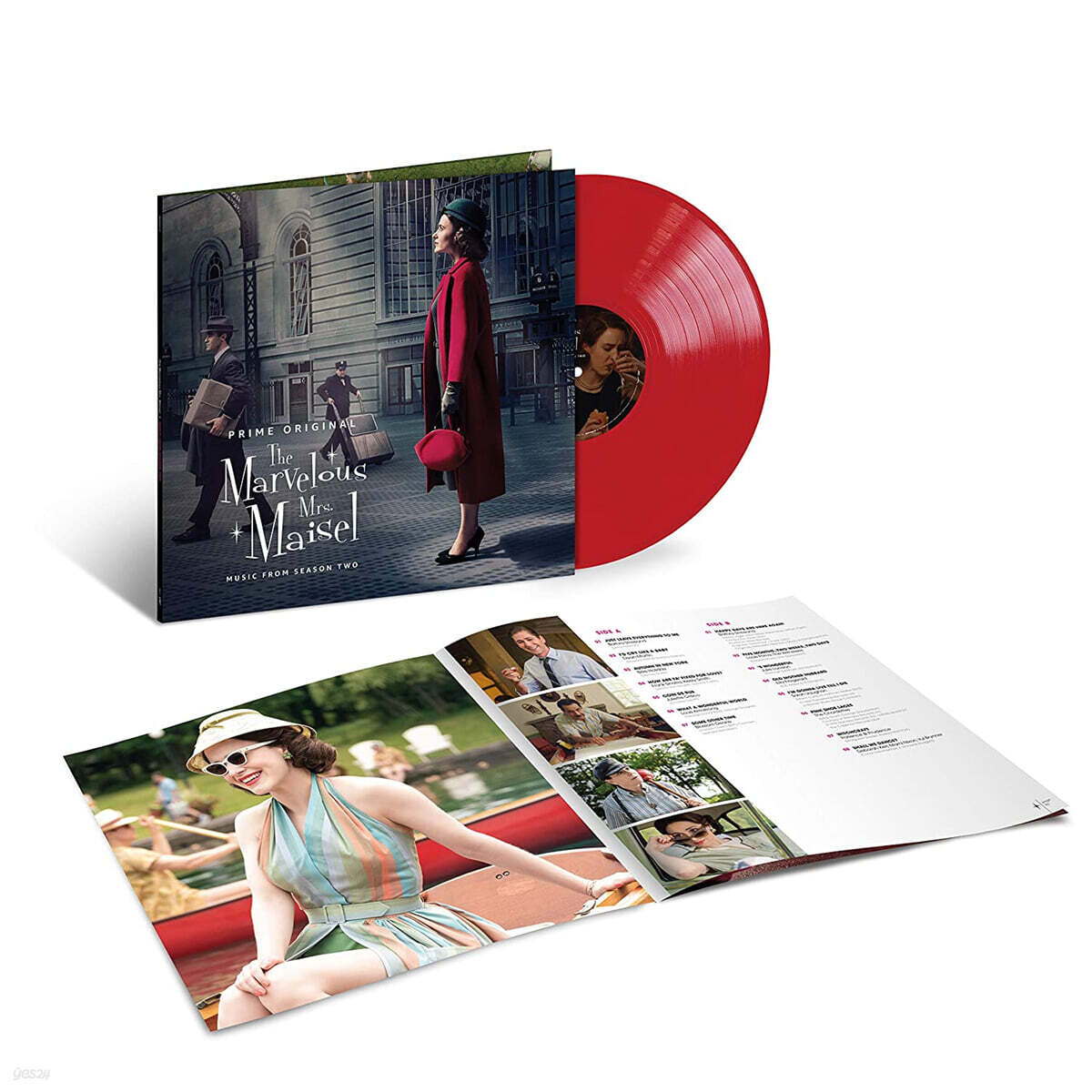 더 마블러스 미세스 메이즐 시즌2 드라마음악 (The Marvelous Mrs. Maisel Music From Season 2 OST) [투명 레드 컬러 LP]