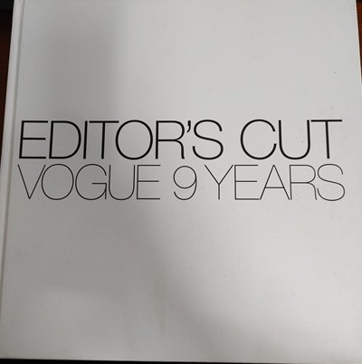 Editor's Cut Vogue 9 years - Vogue Korea 2005년 8월 별책부록 