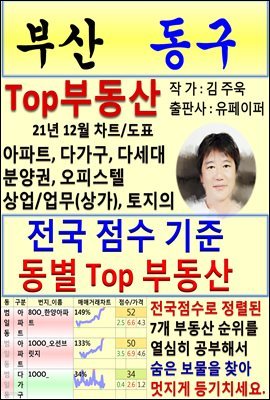 부산 동구 Top 부동산 (21년 12월, 차트/도표책)