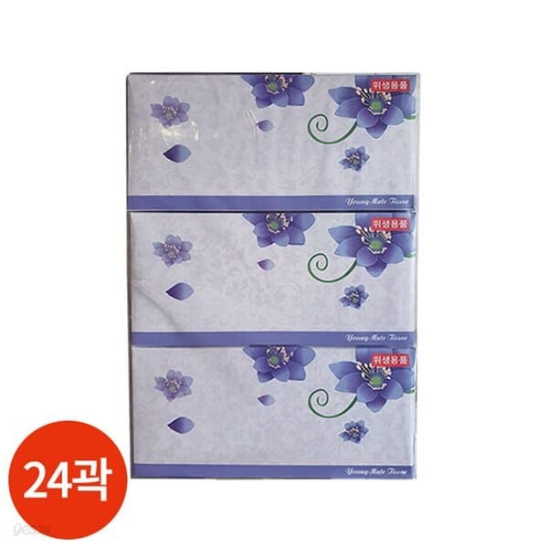 각티슈 250매 x 24곽 1box