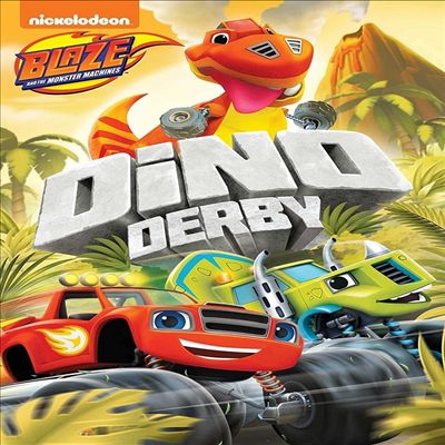 Blaze And Rhe Monster Machines: Dino Derby ( )(ڵ1)(ѱ۹ڸ)(DVD)