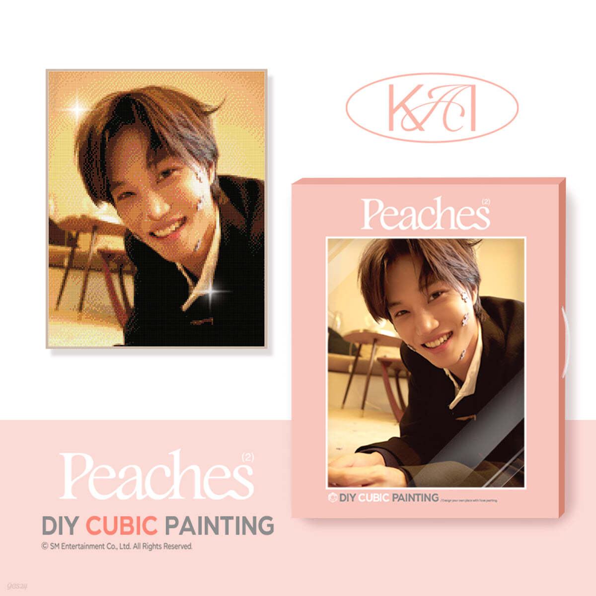 카이 (KAI) PEACHES DIY 큐빅 페인팅 예스24