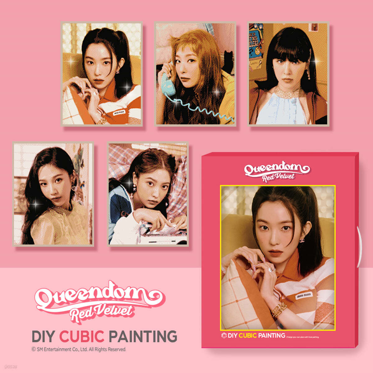 레드벨벳 (Red Velvet) - QUEENDOM DIY 큐빅 페인팅 [아이린]