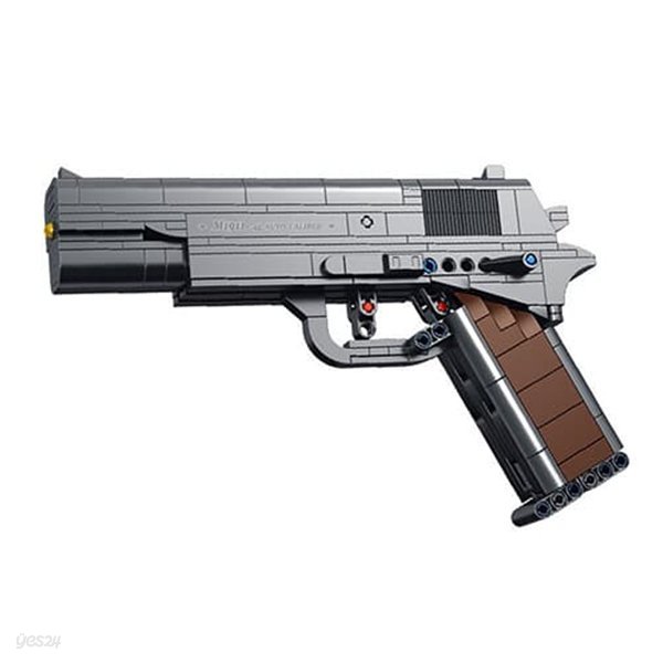 블럭테크닉 M1911 콜트 블럭총 작동블럭 (CBT113090) 333PCS