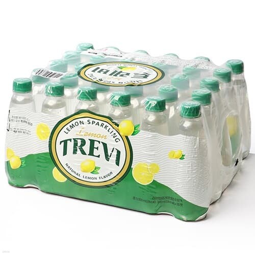 [롯데칠성음료]트레비 레몬 탄산음료 300ml x 30...