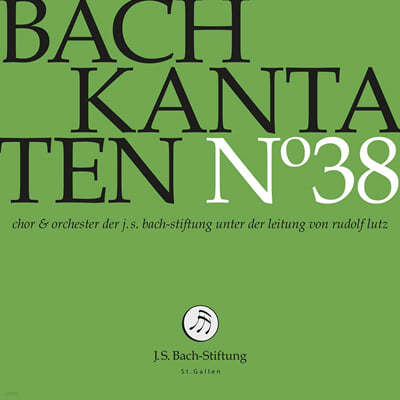 Rudolf Lutz : ĭŸŸ 38 (Bach: Kantaten No. 38 - BWV3, 184, 192) 