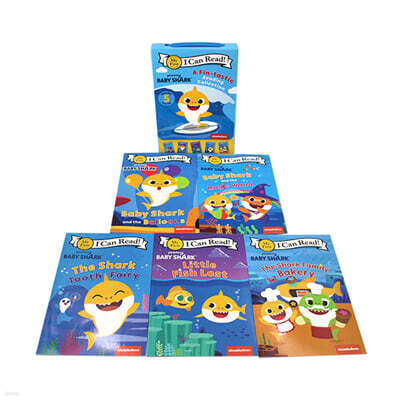 Baby Shark: A Fin-Tastic Reading Collection 5-Book Box Set: 베이비 샤크 리더스 5종 세트