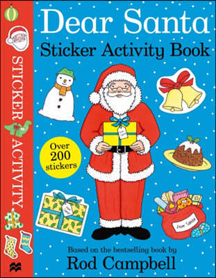 Dear Santa Sticker Book