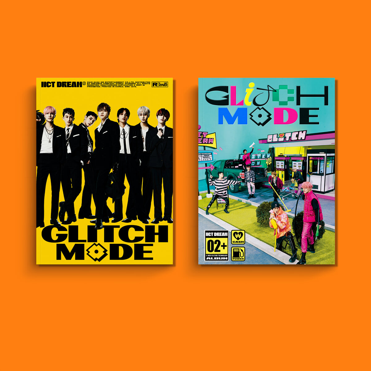엔시티 드림 (NCT DREAM) 2집 - Glitch Mode [Photobook ver.][커버 2종 중 1종 랜덤 발송]