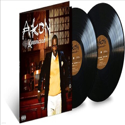 Akon — Konvicted (Gatefold) 앨범 커버