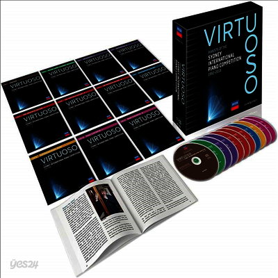 비르투오소 - 시드디 피아노 콩쿠르의 피아니스트 (Virtuoso - Pianists of the Sydney International Piano Competition) (11CD Boxset) - 여러 아티스트