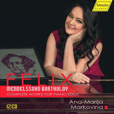 ൨: ǾƳ ǰ  (Mendelssohn: Complete Works for Solo Piano) (11CD Boxset) - Ana-Marija Markovina