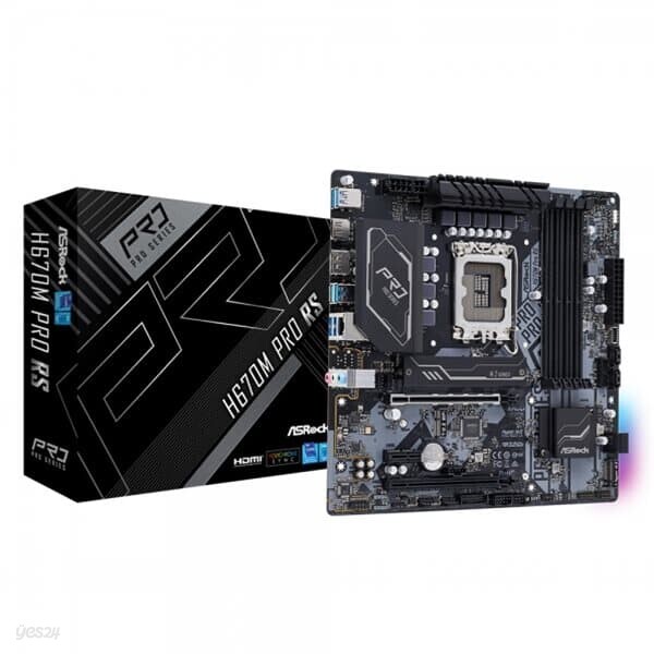 ASRock H670M Pro RS D4 에즈윈