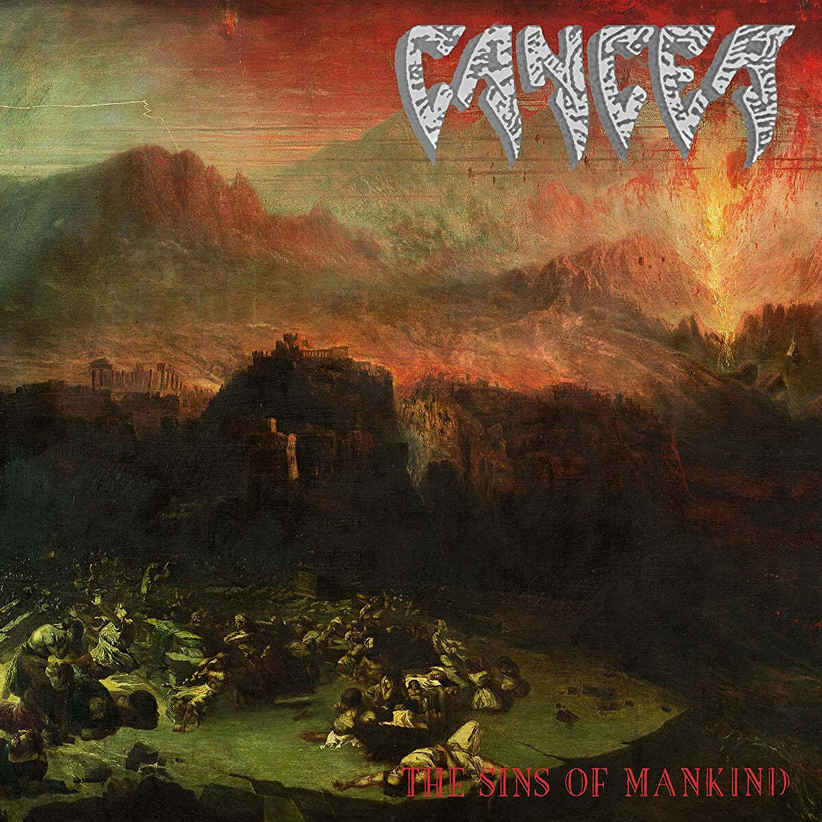 Cancer (캔서) - The Sins Of Mankind [마호가니 컬러 LP] 