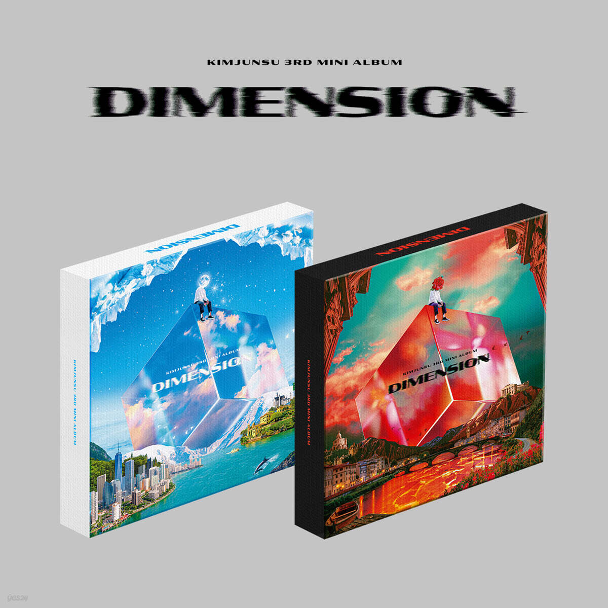 김준수 - 미니앨범 3집 : DIMENSION [O ver.]