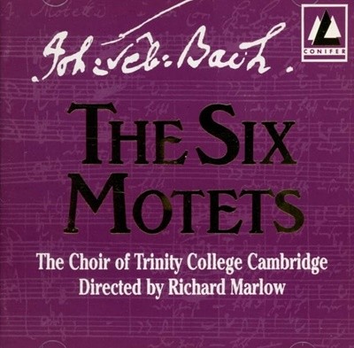Bach : The Six Motets  - 말로우 (Richard Marlow) (UK발매)