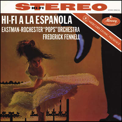 Frederick Fennell — Frederick Fennell 스페인의 열정적 음악 모음집 (Hi-Fi A La Espanola) 앨범 커버