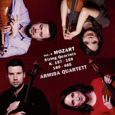 Armida Quartett Ʈ: ǻ 4, 6, 7, 19 'ȭ' (Mozart: String Quartets K.154, K.159, K.160, K.465 'Dissonance') 