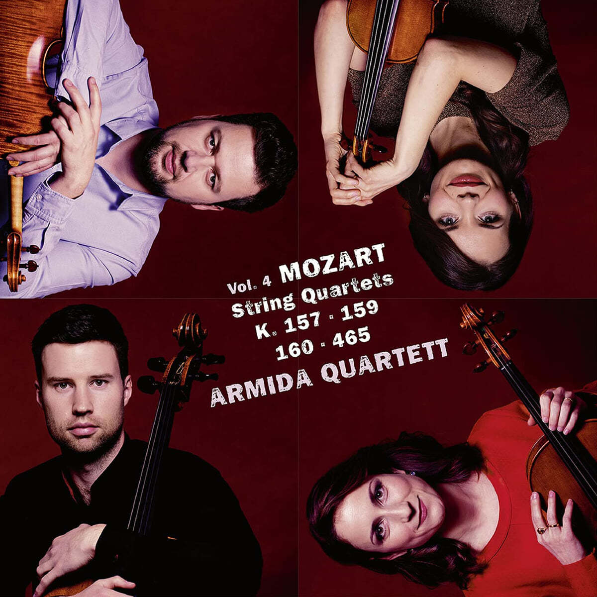 Armida Quartett 모차르트: 현악사중주 4, 6, 7, 19번 '불협화음' (Mozart: String Quartets K.154, K.159, K.160, K.465 'Dissonance')