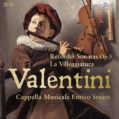 Cappella Musicale Enrico Stuart κ ߷Ƽ: ÷Ʈ ҳŸ  [ڴ ]  (Roberto Valentini: Recorder Sonatas Op.5) 