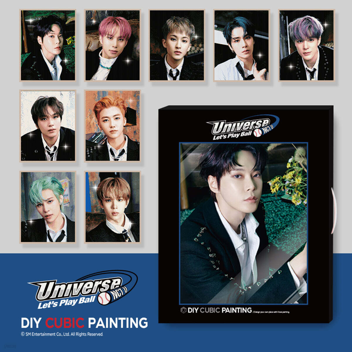 NCT U - Universe (Let's Play Ball) DIY 큐빅 페인팅 [쇼타로]