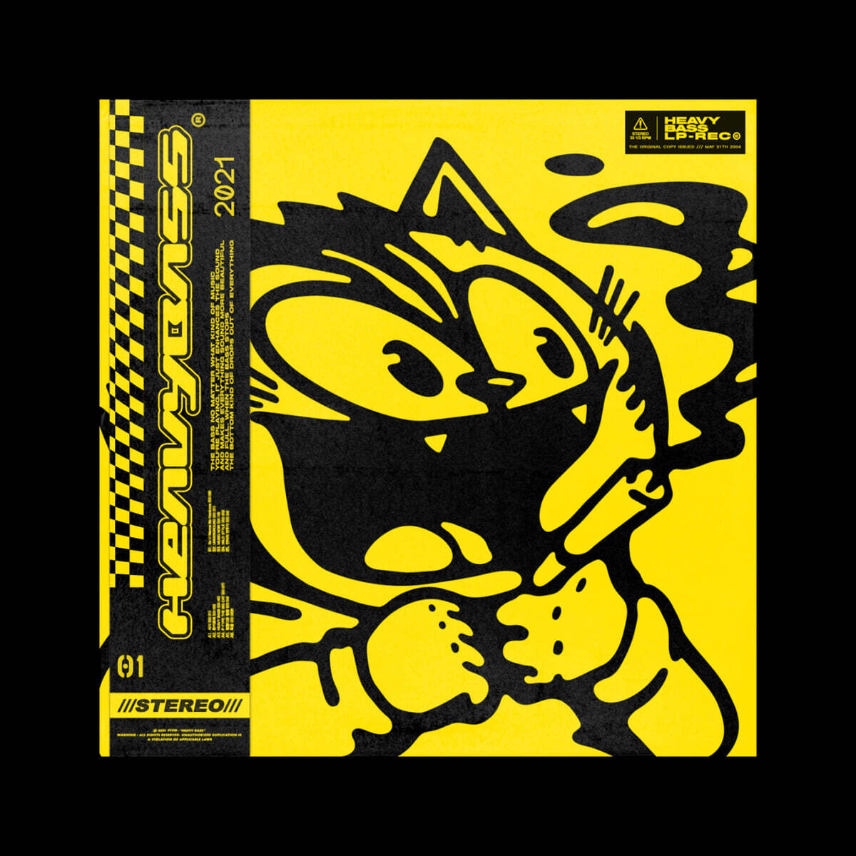 피타입 (P-TYPE) - 1집 HEAVY BASS [컬러 LP]