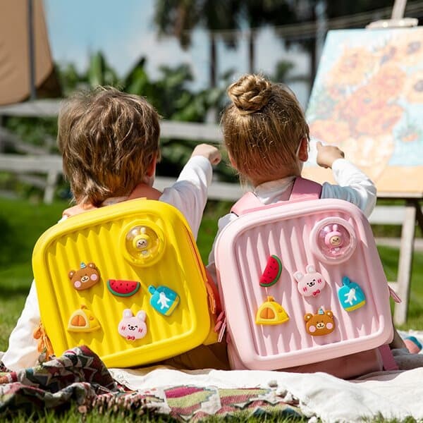 랜도르앤하와 키즈 트래블 백팩 어린이 여행 가방 유아 배낭 유치원 가방