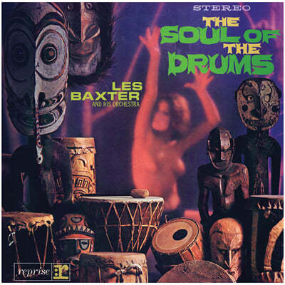 Les Baxter (레스 백스터) - The Soul of the Drums [형광 그린 컬러 LP] 