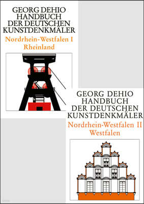 [Set Dehio - Handbuch Der Deutschen Kunstdenkmäler / Nordrhein-Westfalen I]ii]: Rheinland + Westfalen