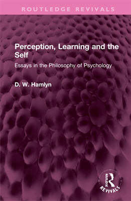 Perception, Learning and the Self