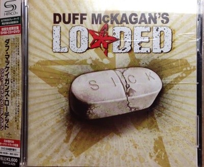 Duff Mckagan‘s Loaded - Sick (CD+DVD) [일본반/OBI/A+]