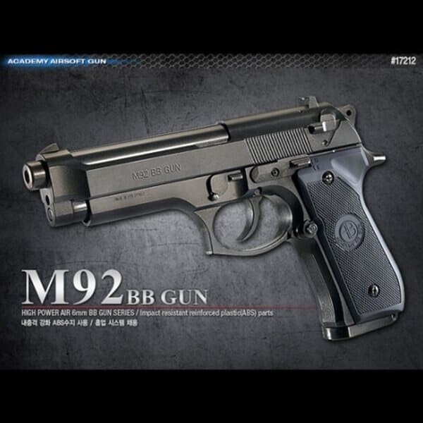 프로 핸드건 에어소프트건 M92 권총