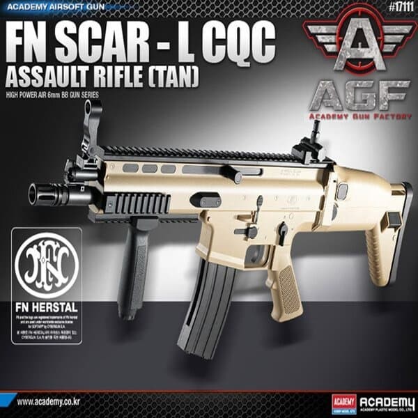 프로 에어소프트건 FN-SCAR CQC TAN 돌격 소총 라이플