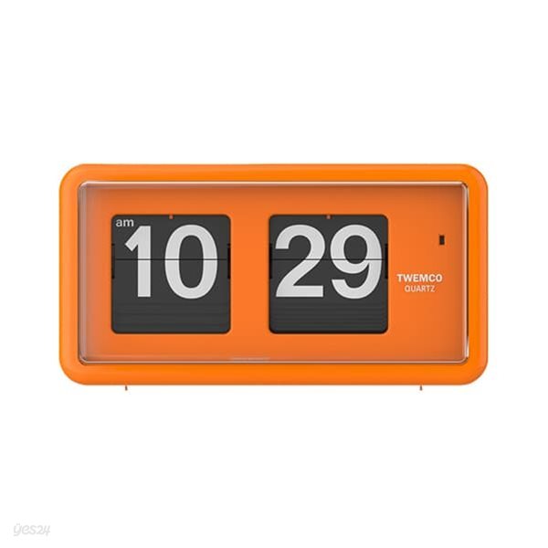 [TWEMCO] 트웸코 QT-30 탁상시계 벽시계 겸용 (오렌지)