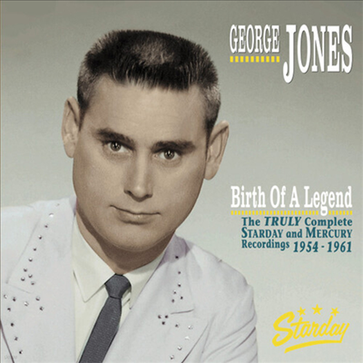 George Jones - Birth Of A Legend: The Truly Complete Starday And Mercury Recordings 1954-1961 (6CD)